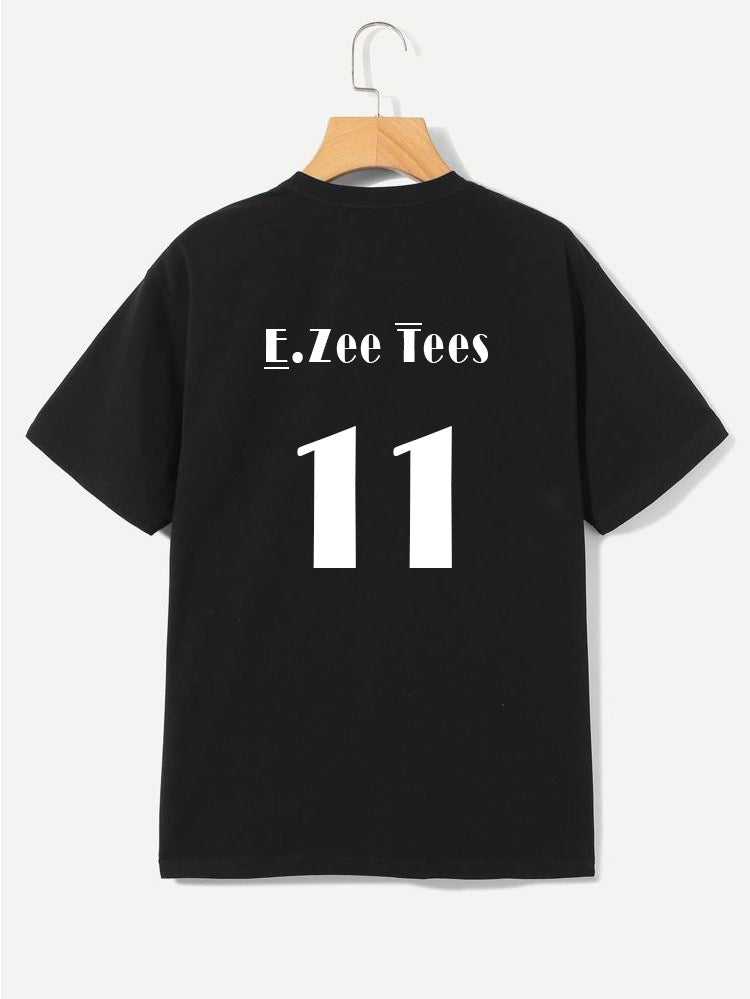 E.Zee - Graphic Football Jersey Tee